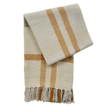 Sunflower Plaid Throw - 50x60 - Park Designs - The Fox Decor